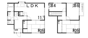 余部駅 徒歩18分 1-2階の物件間取画像